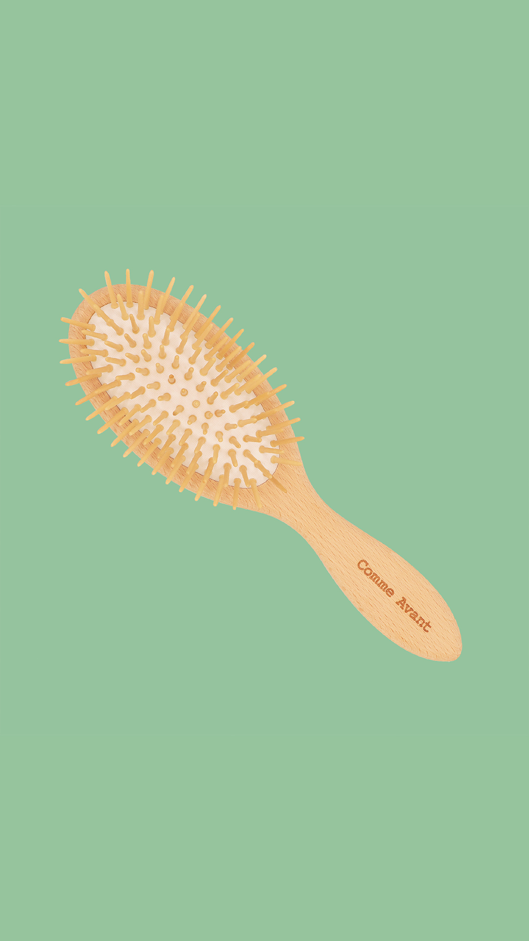 Brosse à Cheveux Bio et Efficace en Bois de Hêtre